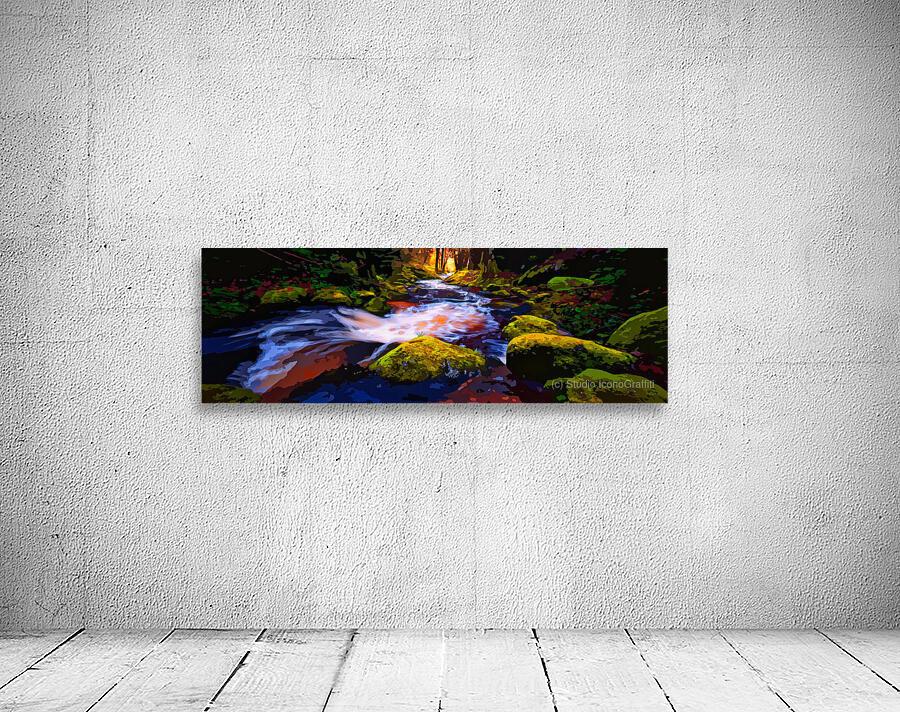Sit Back  Watch the River Flow Wall Preview