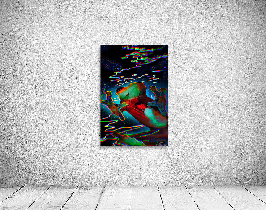 Flip-Off Frog Wall Preview
