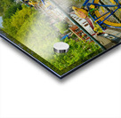 Bike Along Canal Bridge in Amsterdam Acrylic print