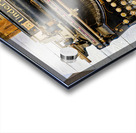 Old Underwood Typewriter Acrylic print