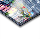 NYPD Car Crossing Times Square Acrylic print