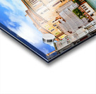 Motorboat Heading Under Bridge Acrylic print