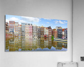 Building Reflections in Amsterdam Acrylic Print