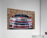 Old Brick Wall Different Colors Acrylic Print