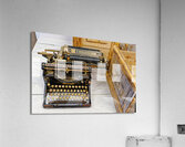 Old Underwood Typewriter Acrylic Print