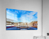 Plaza at Vatican Ready for Crowds Acrylic Print