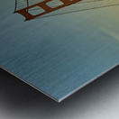 Cruise Ship in Juneau Alaska Metal print