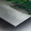 Bryggen in Bergen Metal print