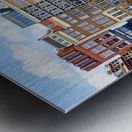 Building Reflections in Amsterdam Metal print