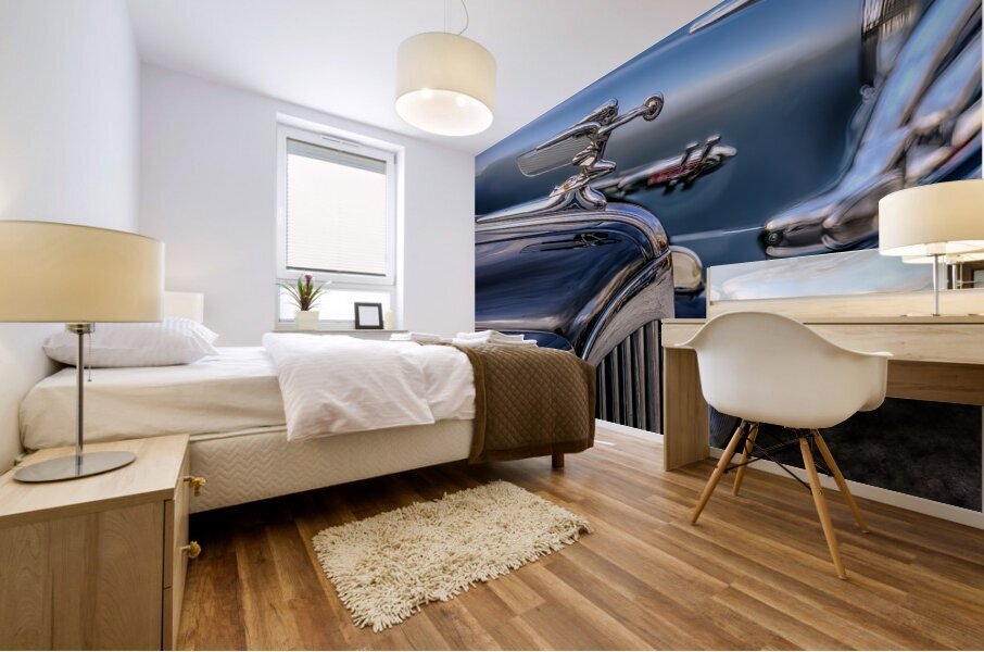 Classic Old Antique Hudson Automobile Mural print