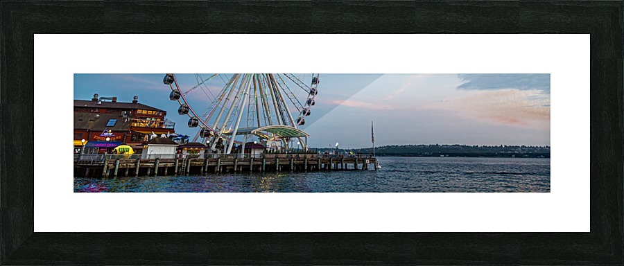 Great Wheel Pano Picture Frame print