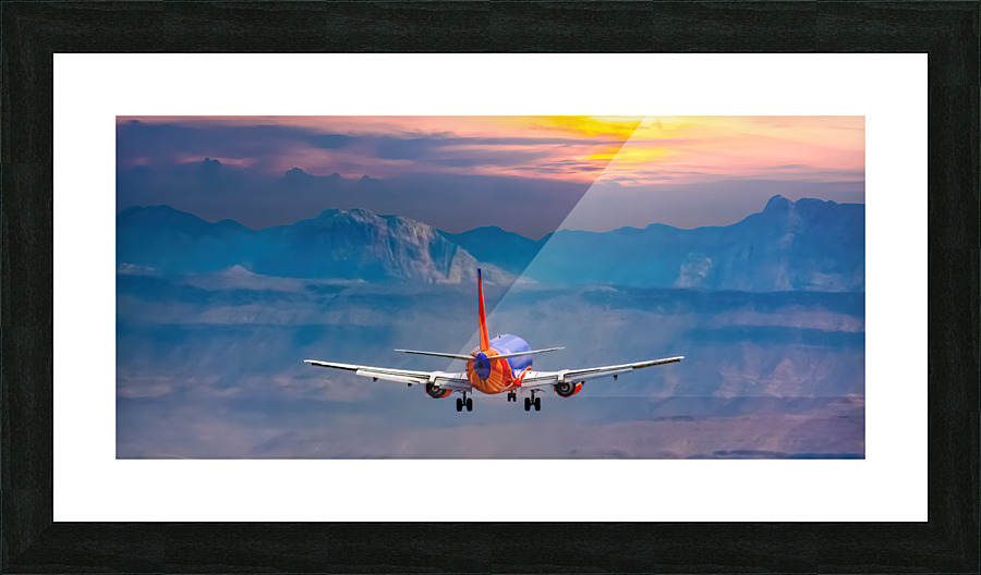 Heading West Picture Frame print