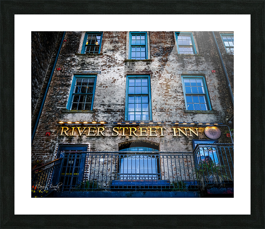River Street Inn Picture Frame print