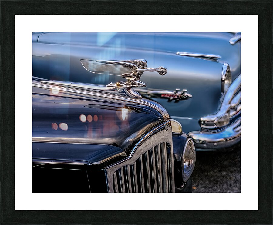 Classic Old Antique Hudson Automobile Picture Frame print