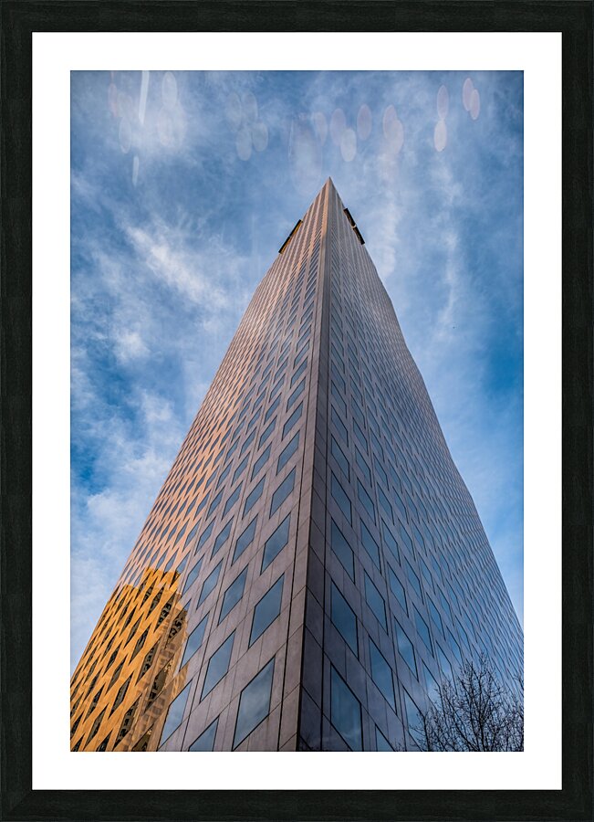 Angle of Georgia Pacific Building in Atlanta Picture Frame print