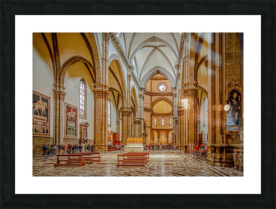 Inside Santa Maria del Fiore Picture Frame print