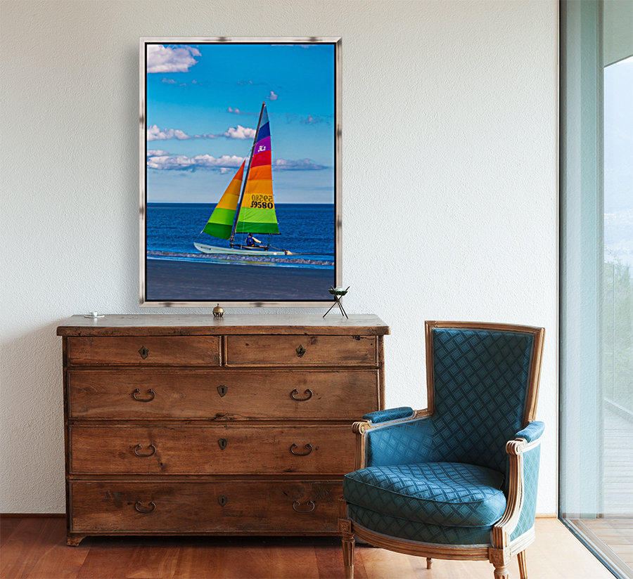 Beaching the Dinghy Reproduction