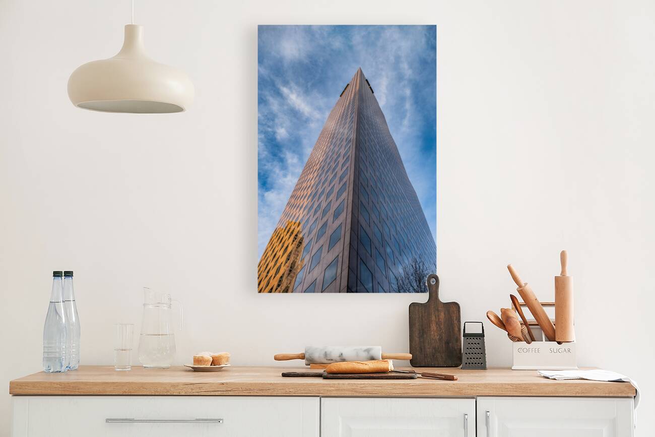 Angle of Georgia Pacific Building in Atlanta Reproduction