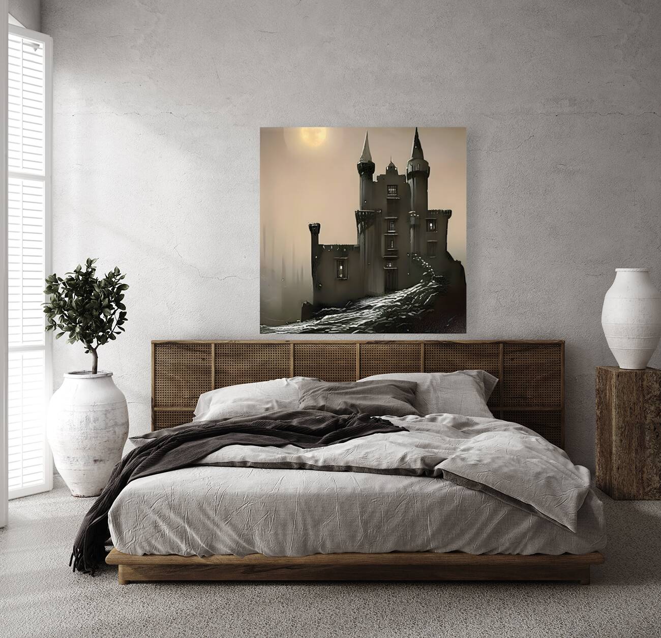 Dark Abandoned Castle Reproduction
