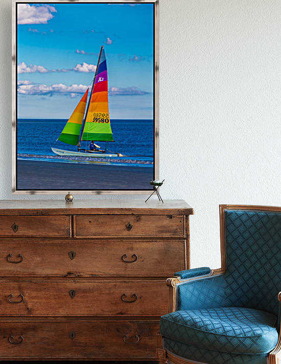 Beaching the Dinghy by Darryl Brooks