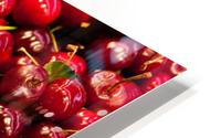 Cherries and Stems HD Metal print