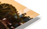 Three Sails in the Sunset HD Metal print