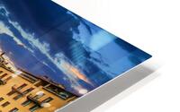 Bridge and Clouds Over Arno HD Metal print