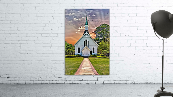 Chapel in Paint Wall Preview