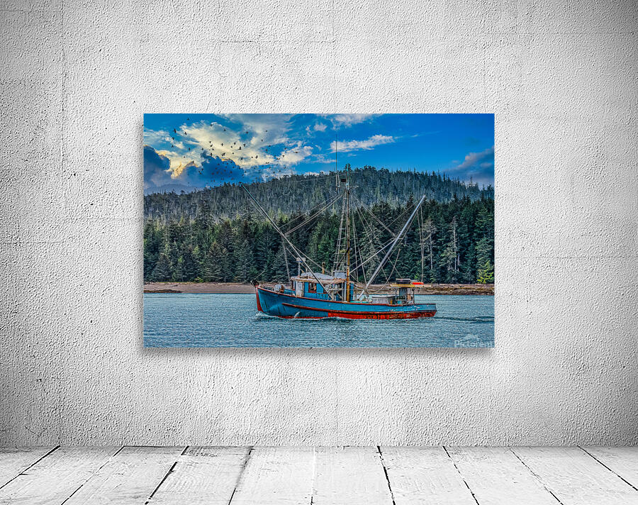 Shrimpers in Alaska  Wall Preview