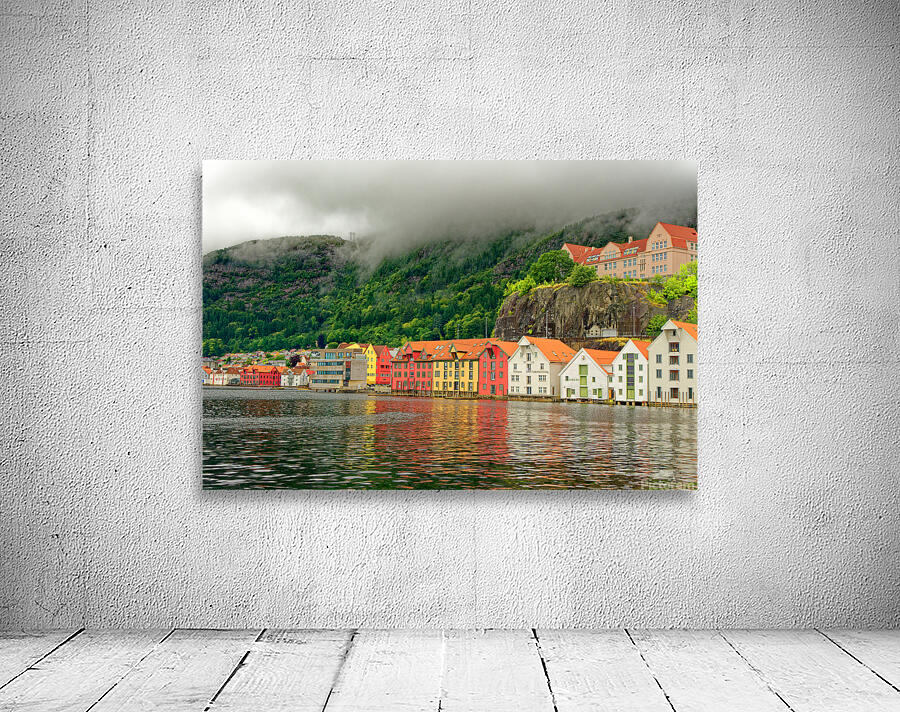 Bryggen in Bergen Wall Preview