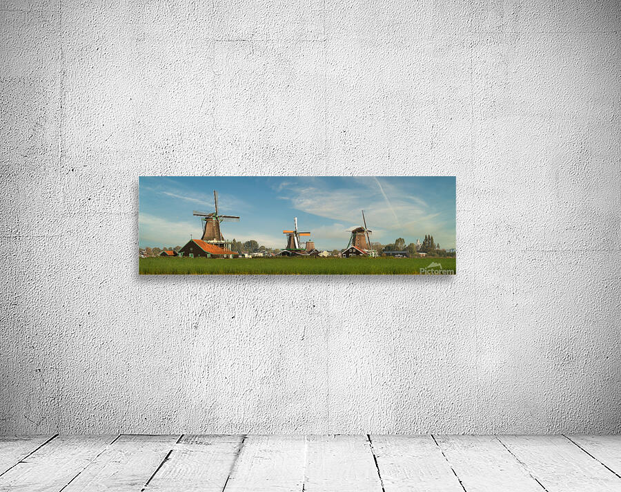 A Clear Calm Pond in Sunnmore Museum in Alesund Norway Wall Preview