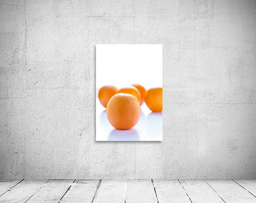 Oranges in Window Light with Copy Space Wall Preview