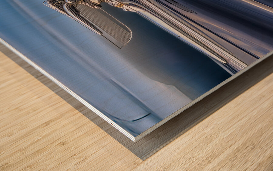 Classic Old Antique Hudson Automobile Wood print