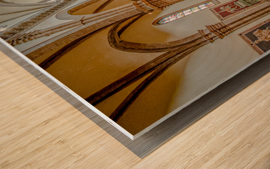 Inside Santa Maria del Fiore Wood print