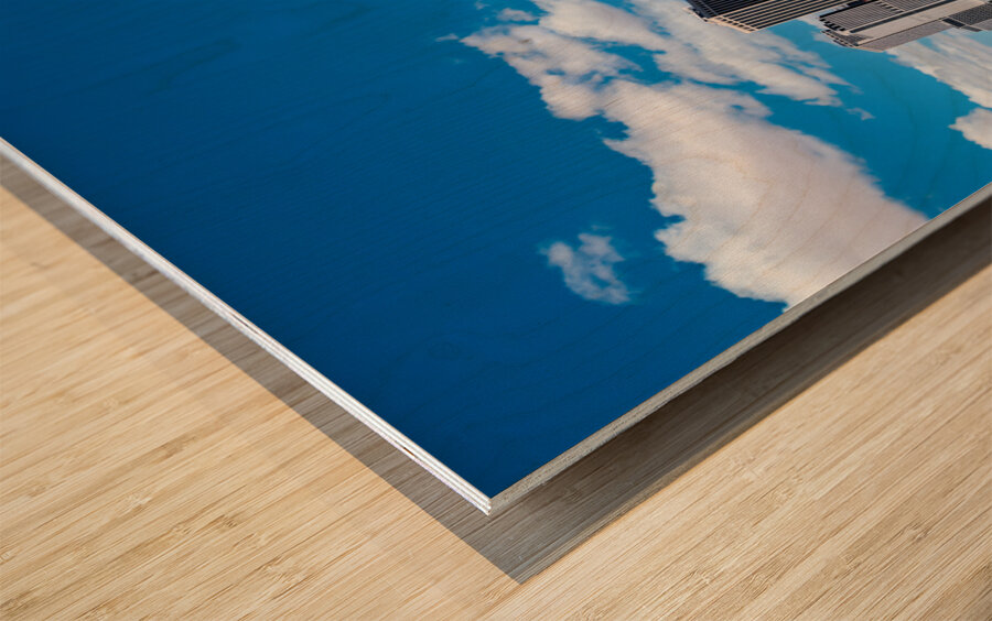 New York City from Brooklyn Wood print