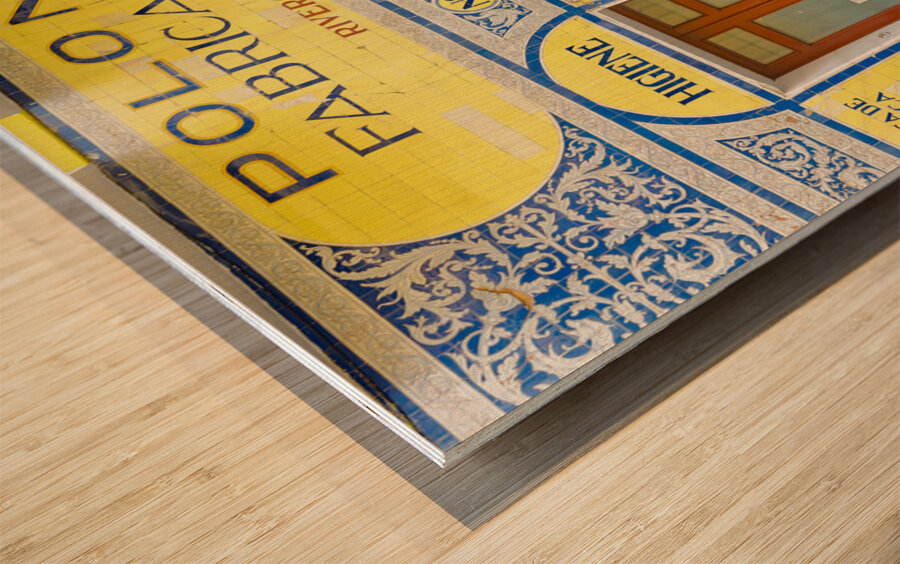 Polo Norte  in Old San Juan Wood print