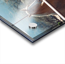 Horses connecting Acrylic print