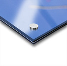 Black butterfly flower love Acrylic print