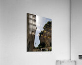 A City Built Amongst Mountains Acrylic Print