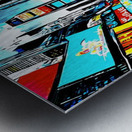 New York AI Style Metal print