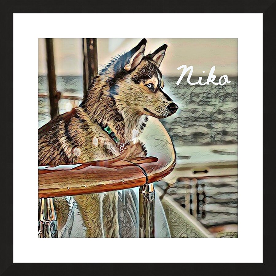 Niko Pomsky Picture Frame print