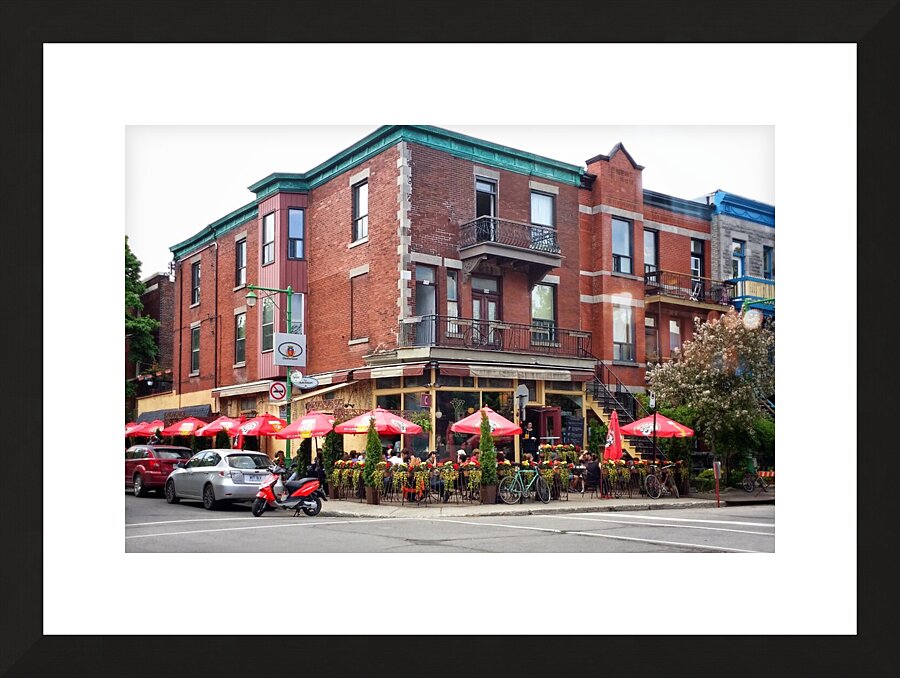 Hutchison Street Picture Frame print