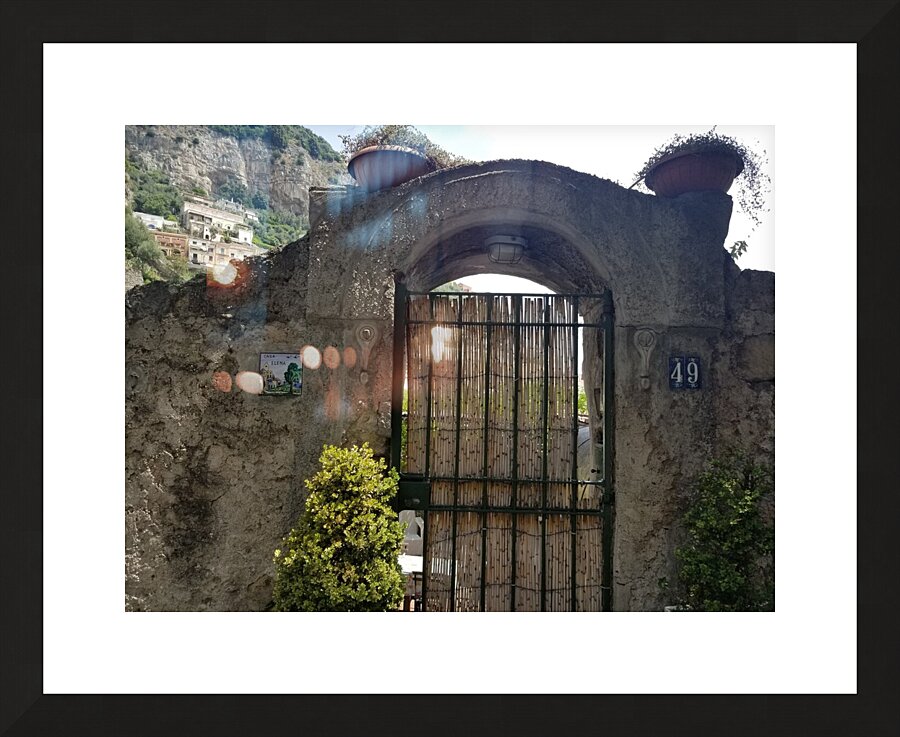 Italian Residential Style Picture Frame print