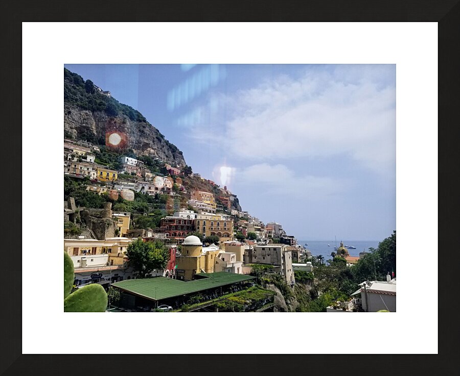 Positano Scenic Views Picture Frame print