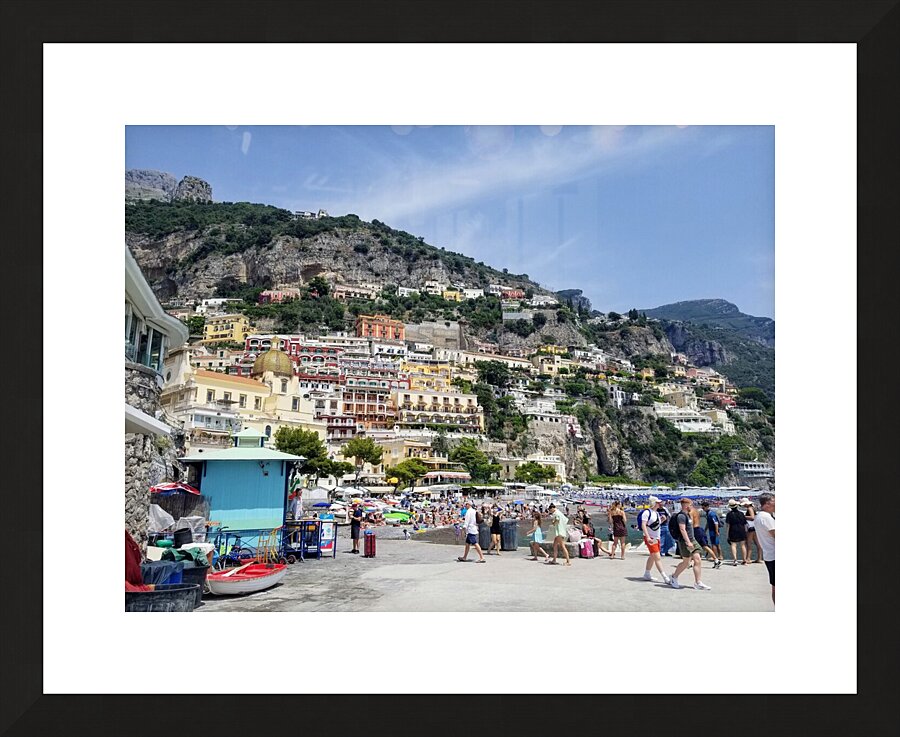 Positano Picture Frame print
