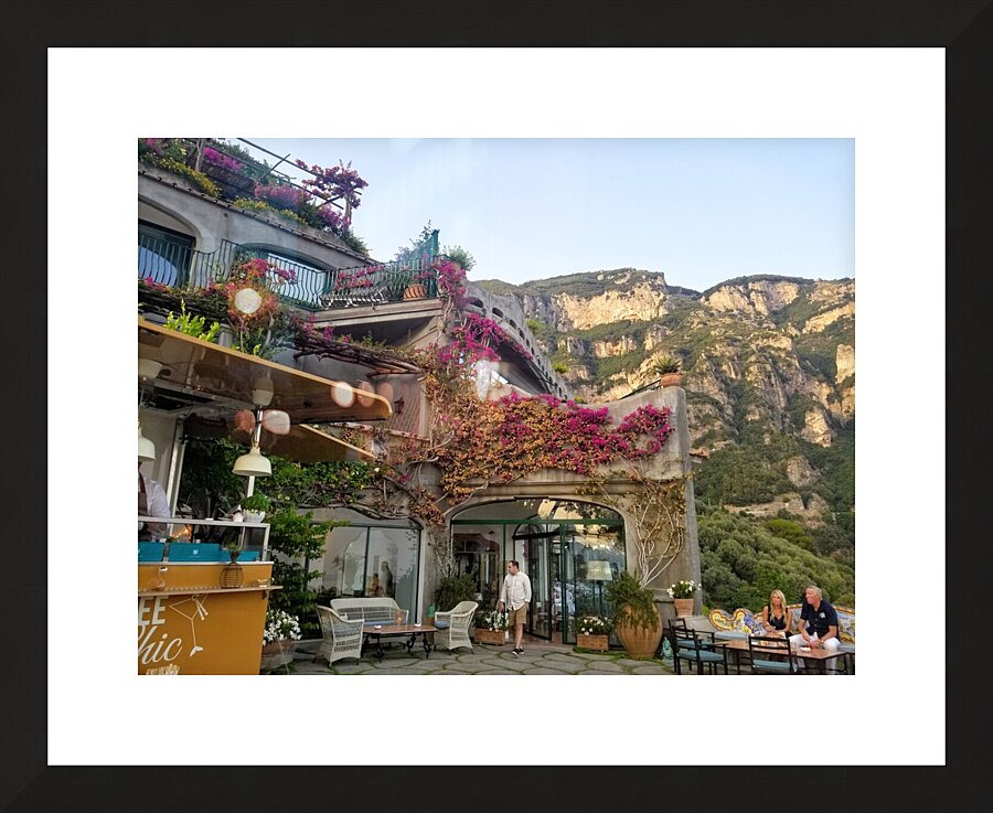 Il San Pietro di Positano Picture Frame print