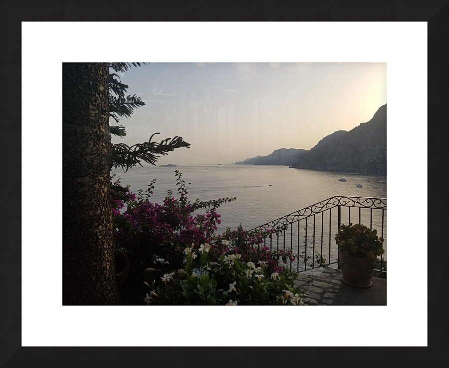 Softscape from Il San Pietro di Positano Picture Frame print