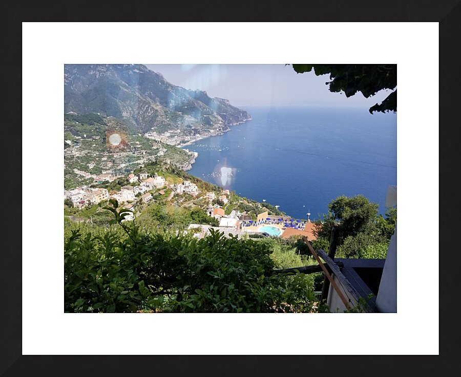 Amalfi coastline Picture Frame print