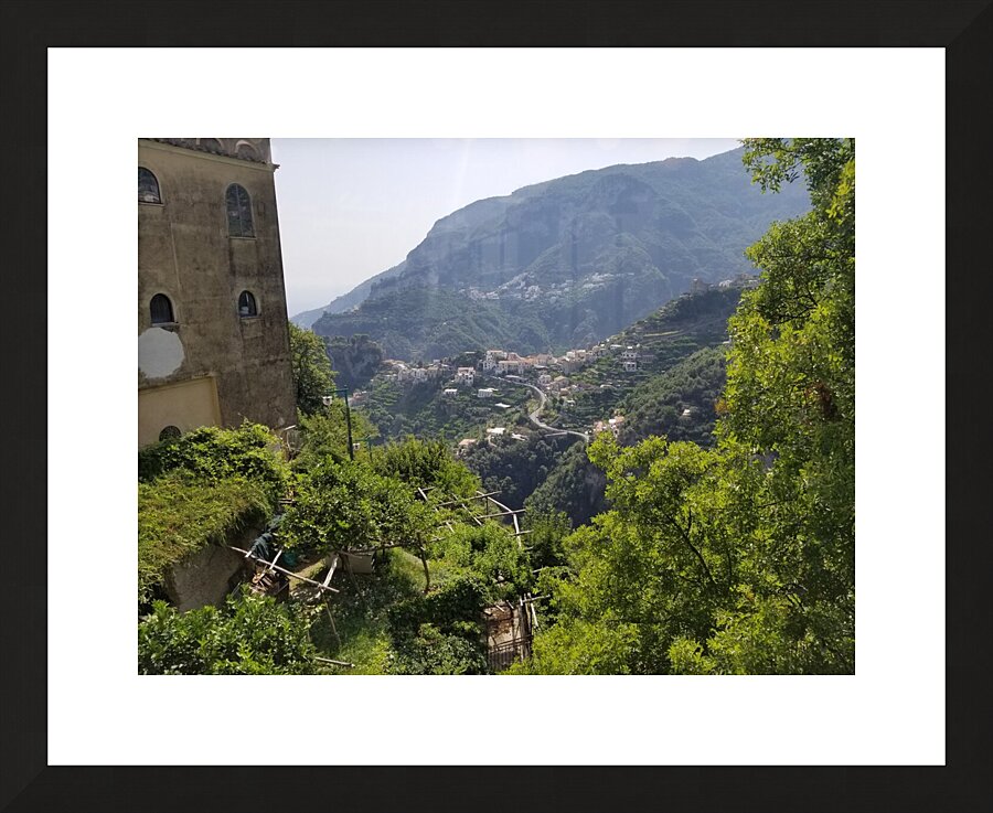 The Amalfi Hike Picture Frame print
