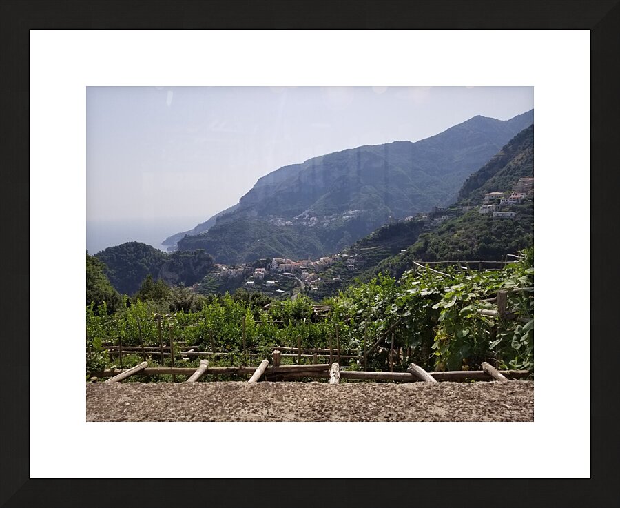 Amalfi views - 4 Picture Frame print